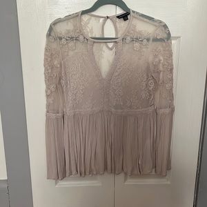 Lace / slowly long sleeve